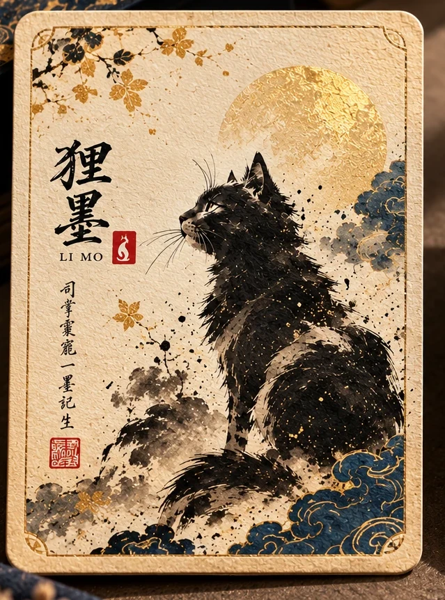 LI MO NFC card final design, front